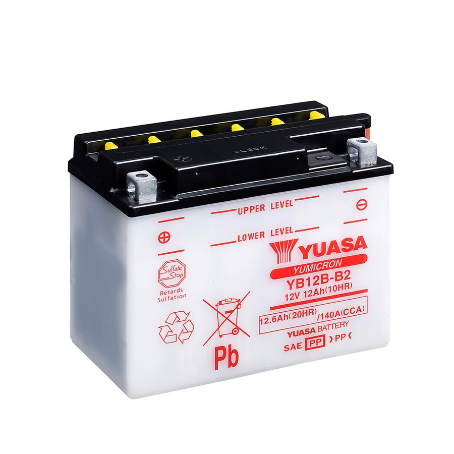 Dise/ño A/ño 1982 para Suzuki gsx250/ E 6/ x 10.5 Dimensiones: 161/ x 91/ x 131 Bater/ía Yuasa yb12b de B2 12/ V//12Ah