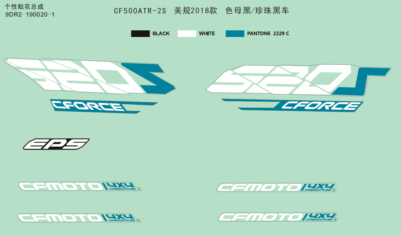 DECAL(USA,2018,INJECTED BLACK@^PERAL BLACK)