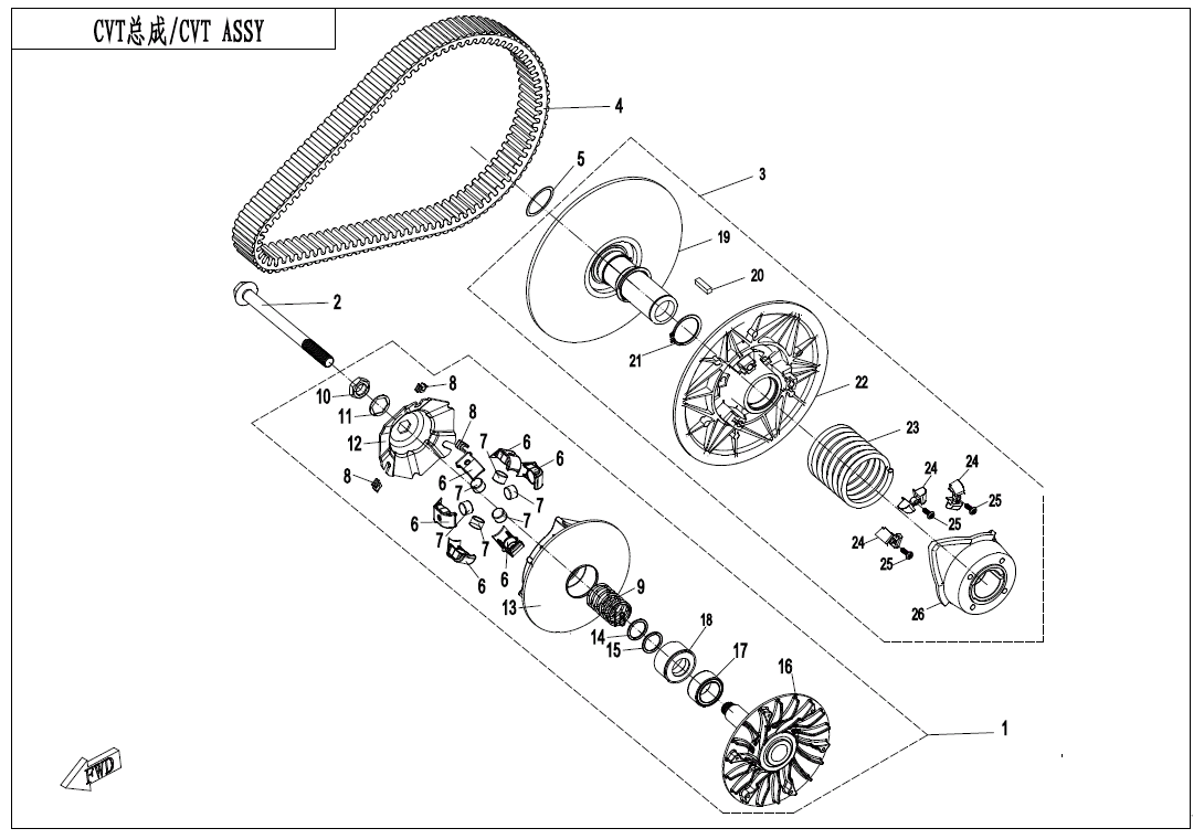CVT ASSY