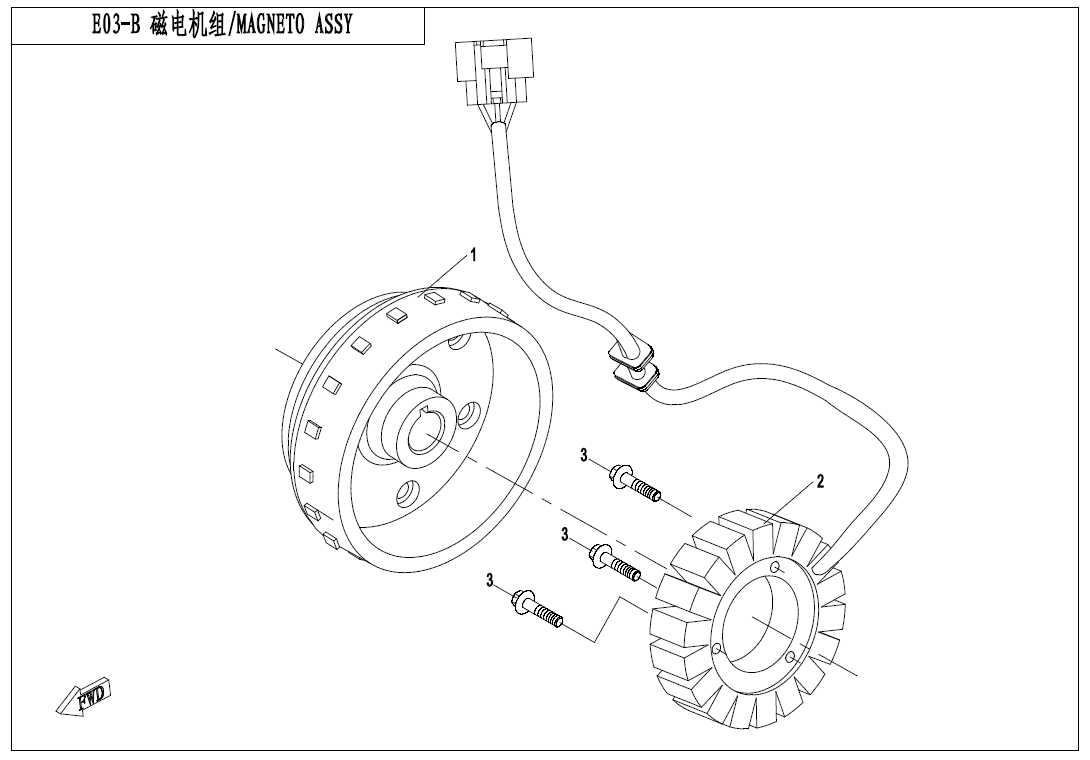 MAGNETO ASSY