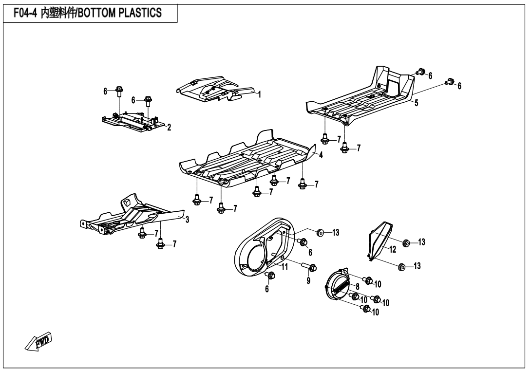 BOTTOM PLASTICS