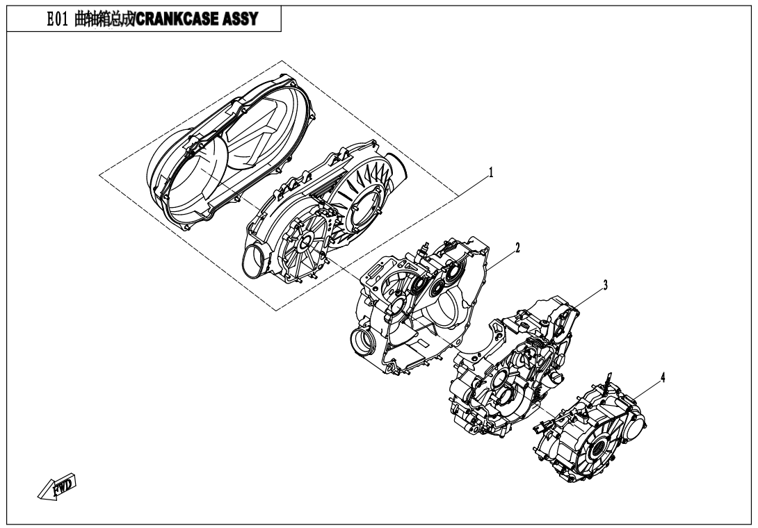 CRANCKCASE ASSY.