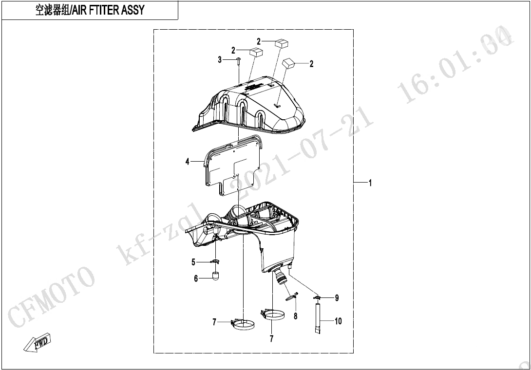 AIR FILTER ASSY.