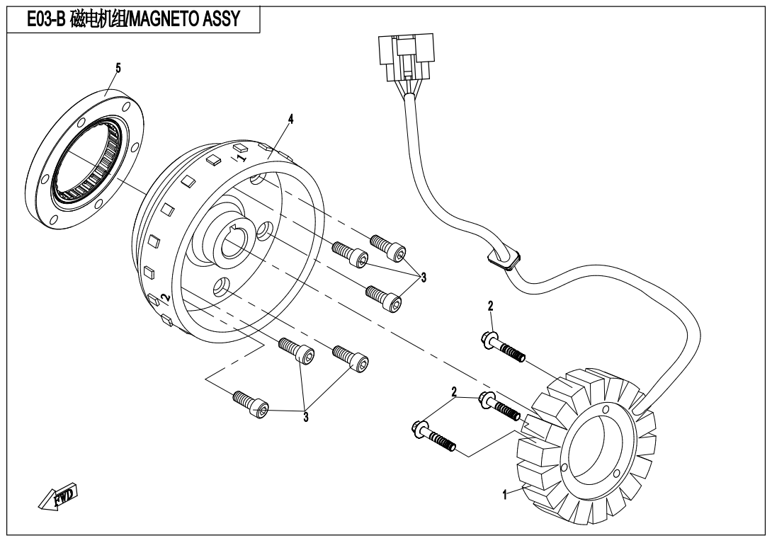 MAGNETO ASSY(EPS)