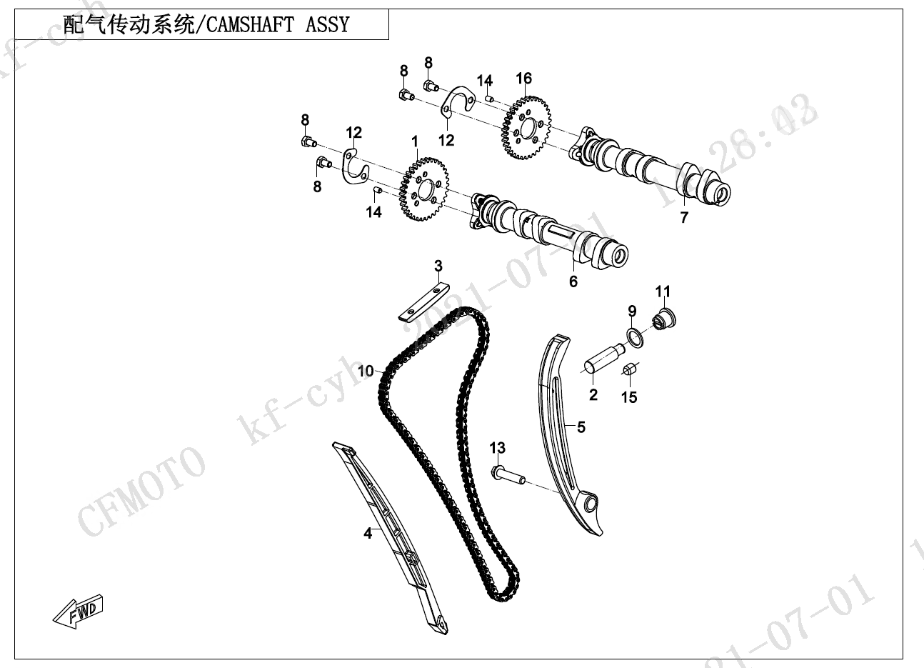 CAMSHAFT ASSY