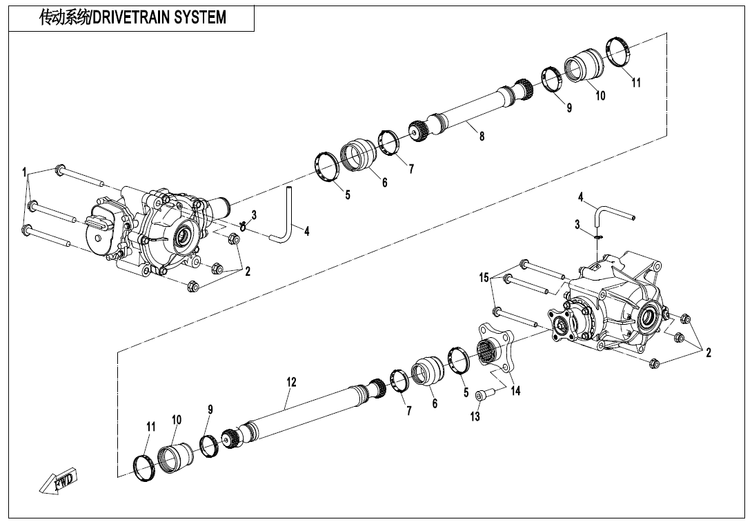 DRIVETRAIN SYSTEM
