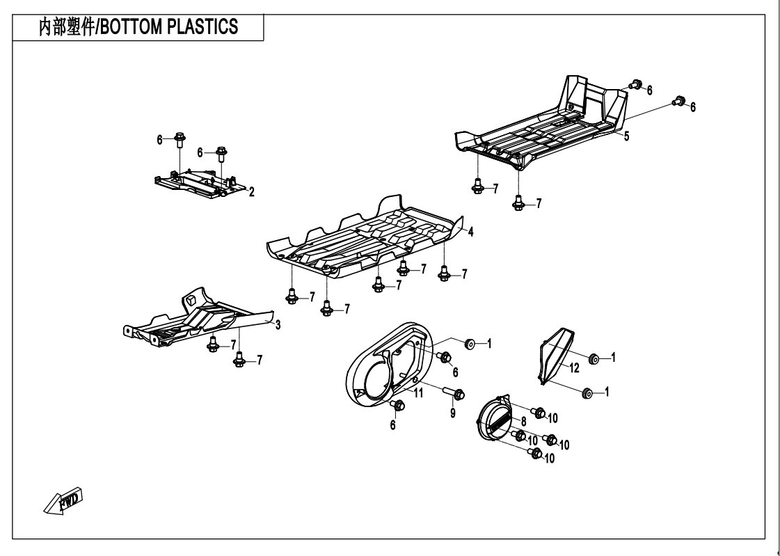 BOTTOM PLASTICS