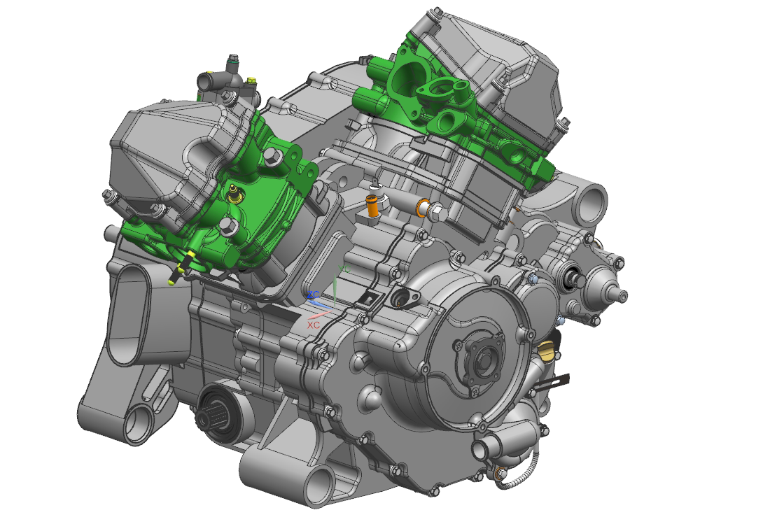 2V91W ENGINE(LONG FRONT OUTPUT SHAFT)