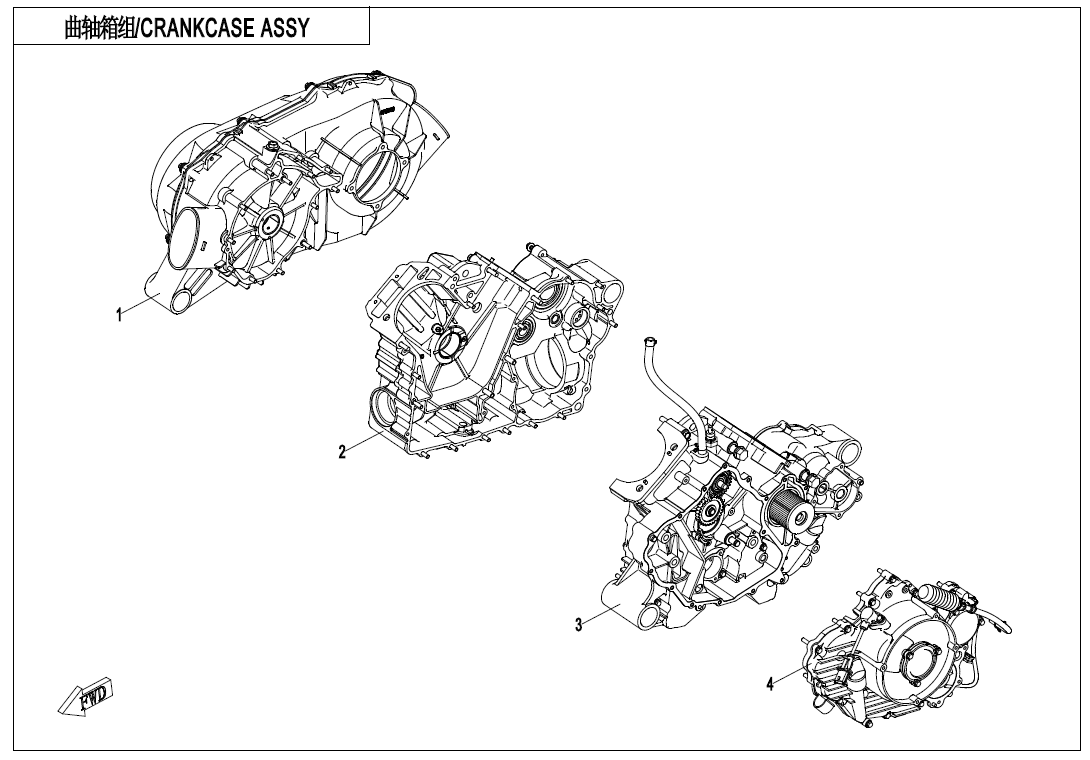 CRANKCASE ASSY