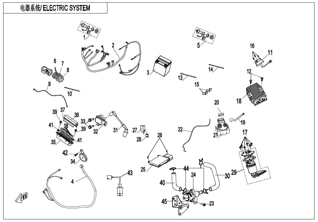 ELECTRIC SYSTEM(FOR BRAZIL ONLY)