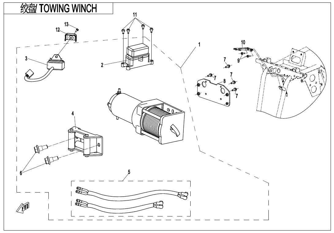TOWING WINCH(LIANDA)