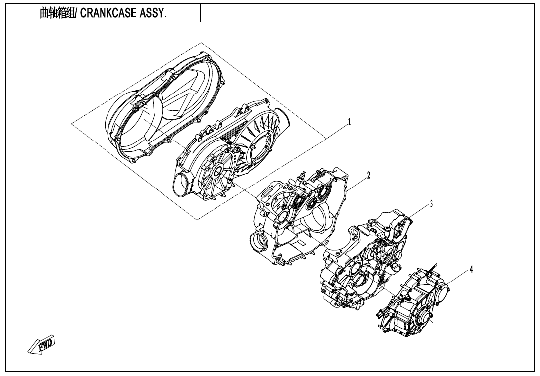 CRANCKCASE ASSY