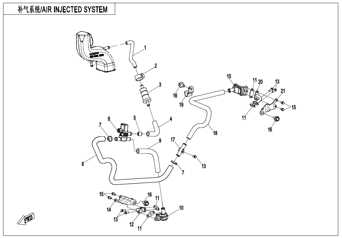 AIR INJECTED SYSTEM