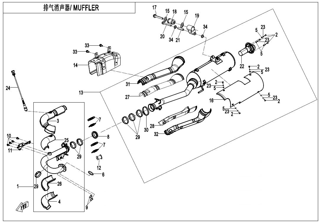 MUFFLER