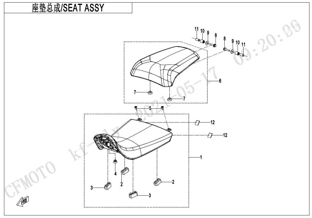 SEAT ASSY