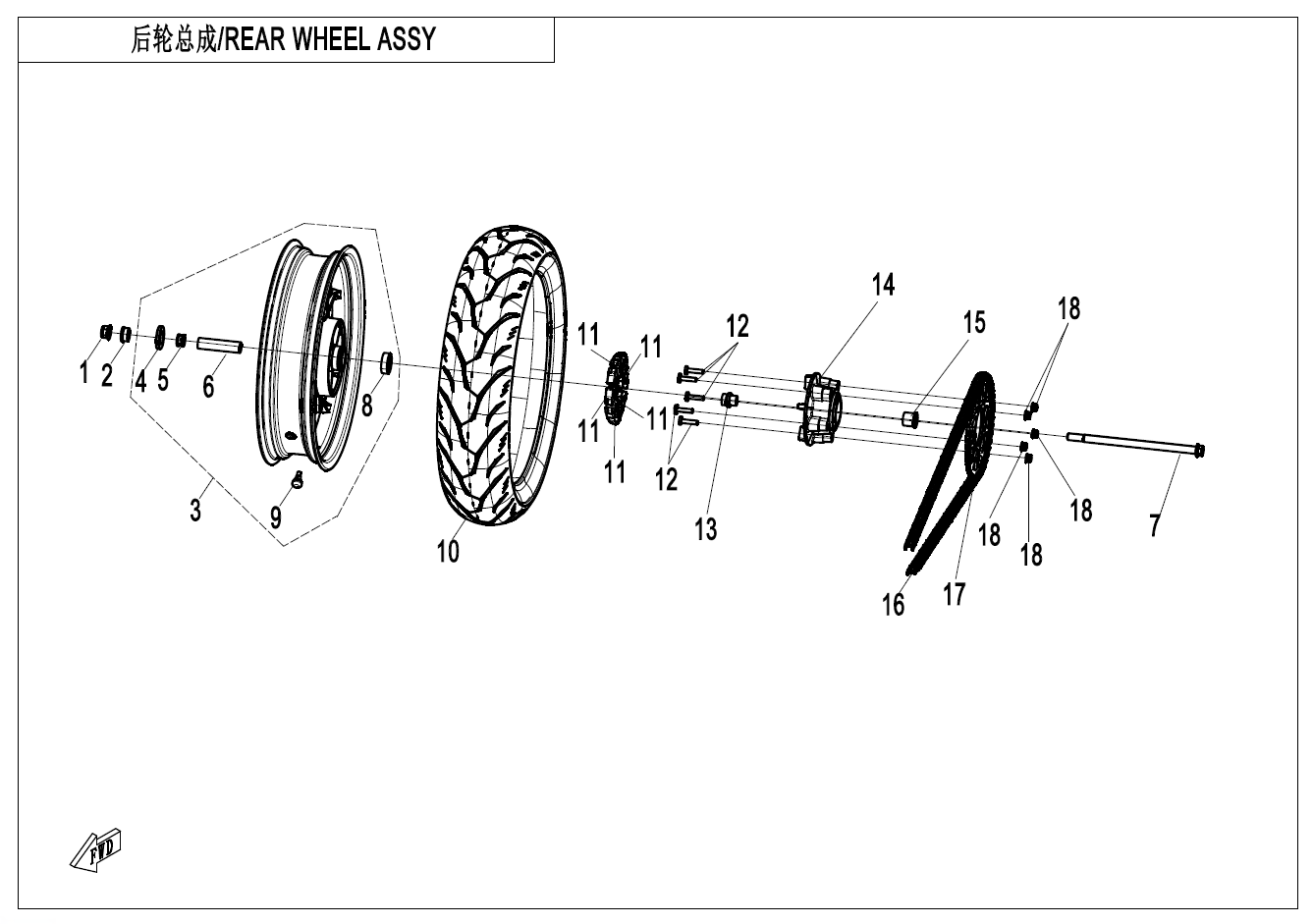 REAR WHEEL