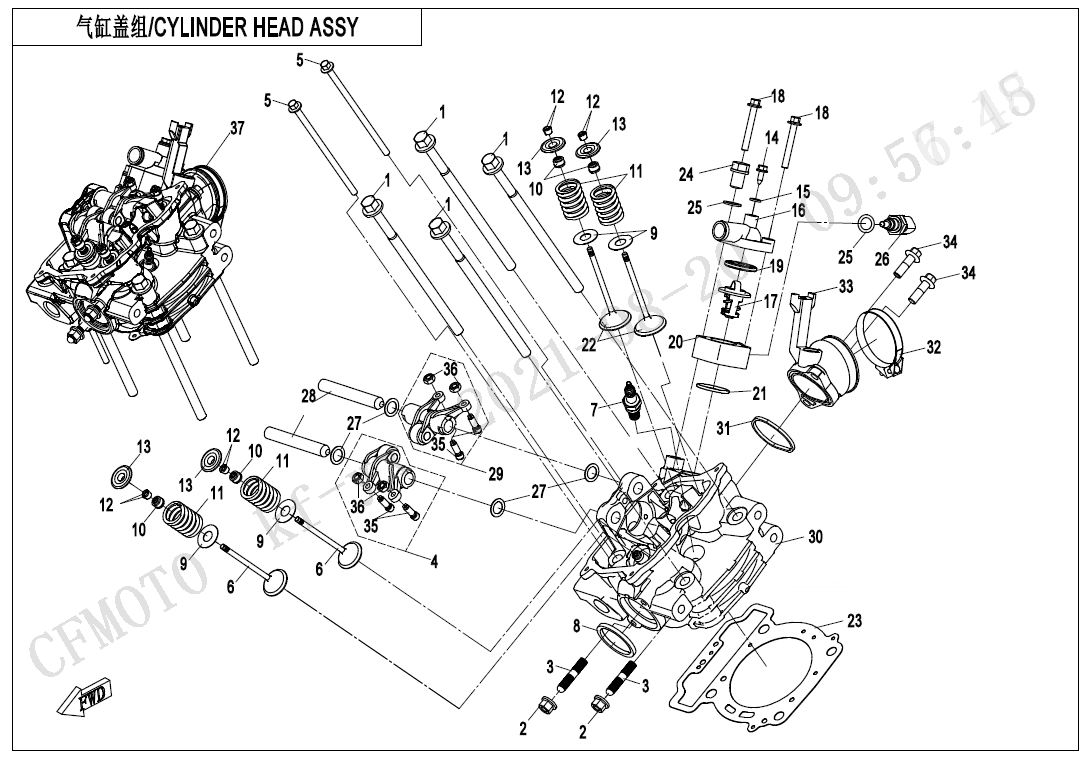 CYLINDER HEAD ASSY