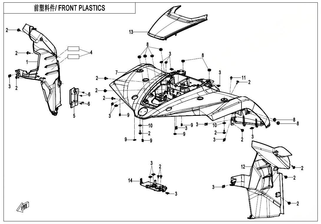 FRONT PLASTICS