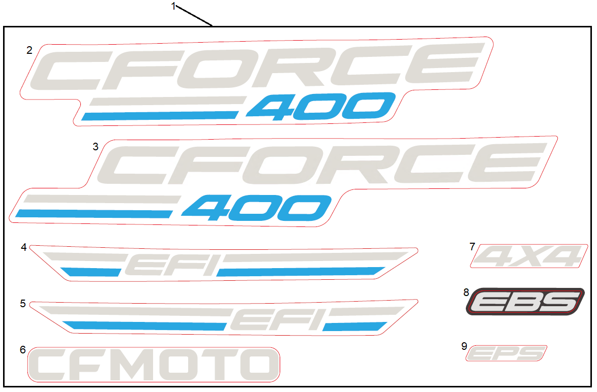 DECAL KITS(NA, CM EXPLORE BLUE)