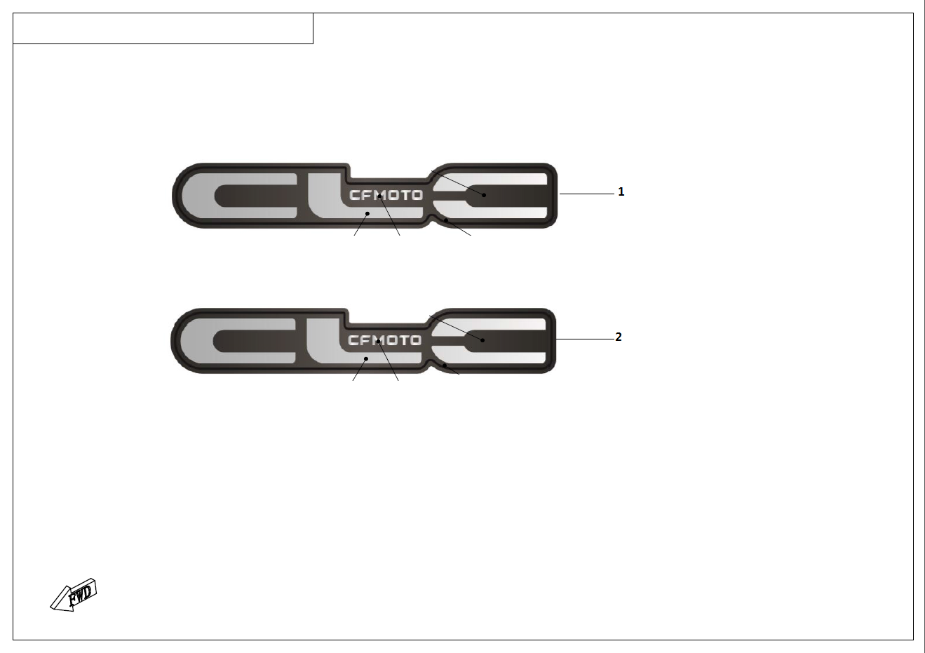 L FUEL TANK LABEL