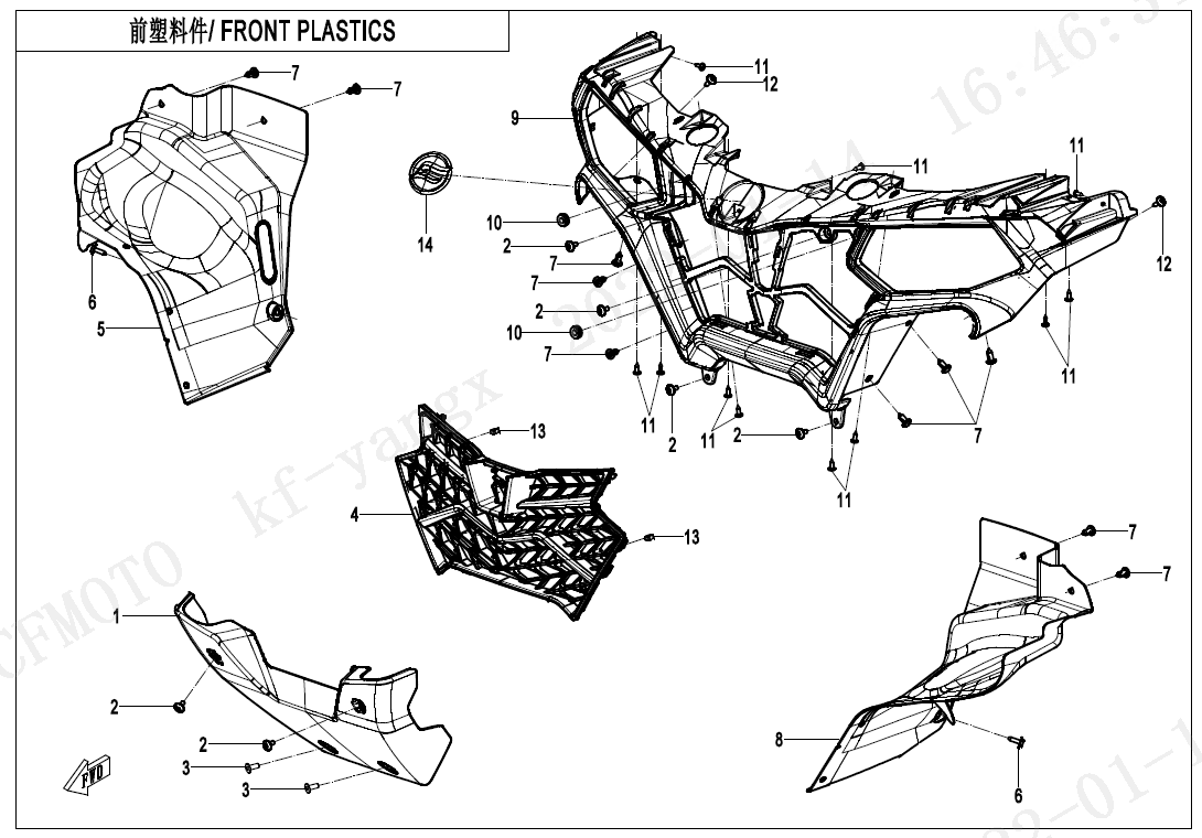 FRONT PLASTICS