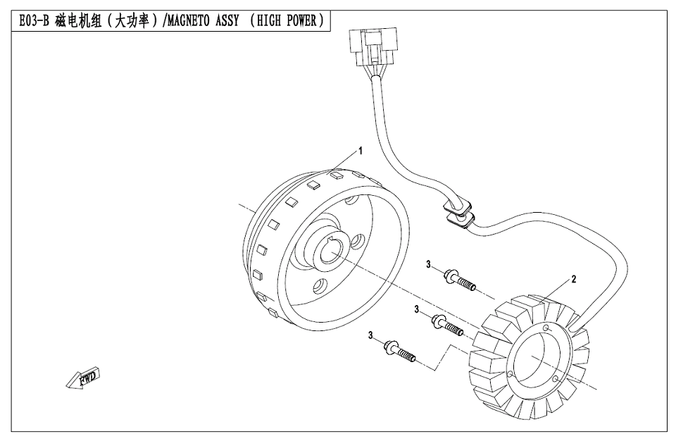MAGNETO ASSY