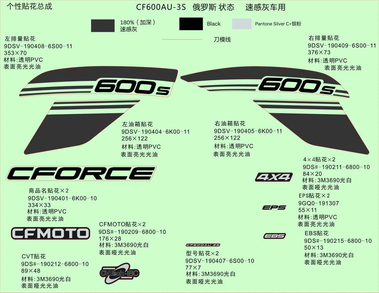 DECAL KITS(RUSSIA, VELOCITY GREY)