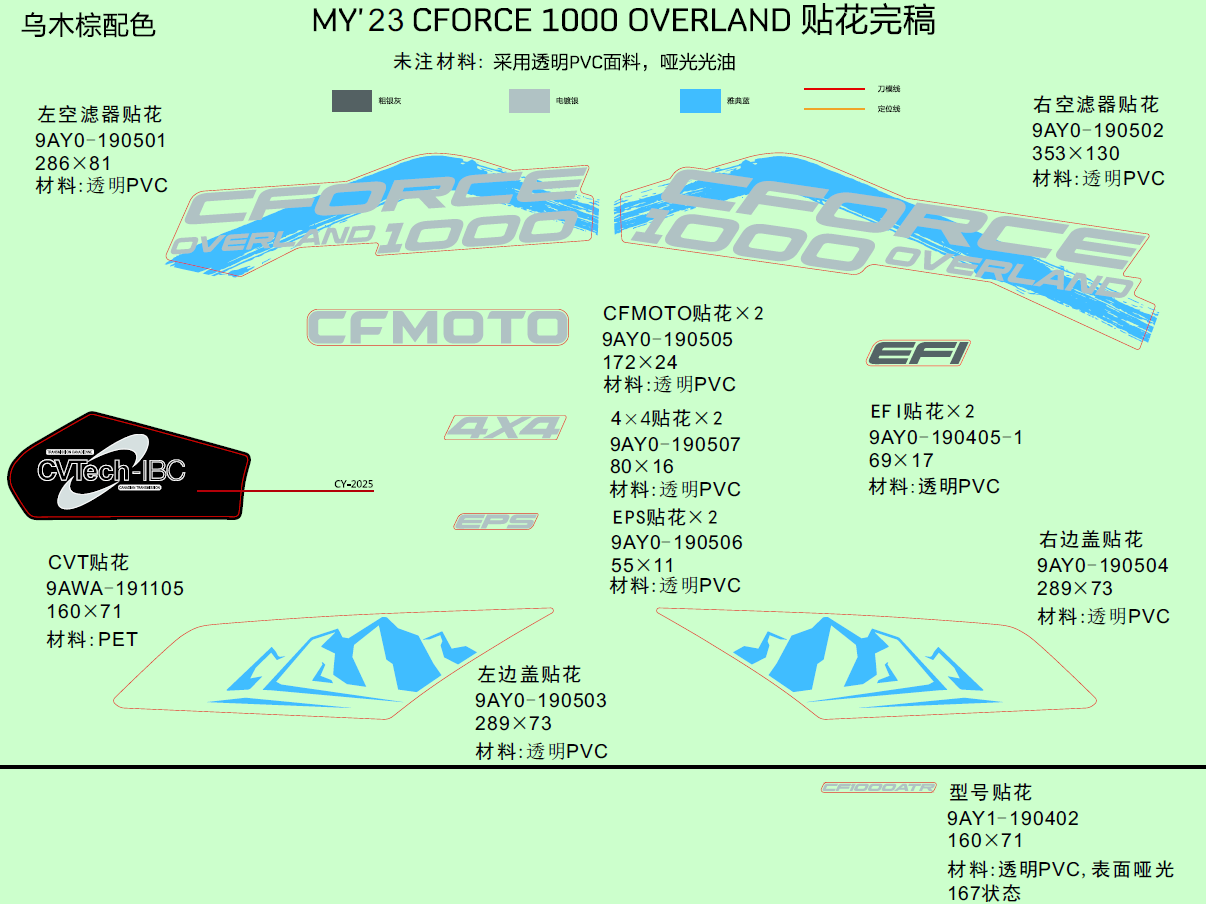 DECAL,2023(GRANITE RIDGE)