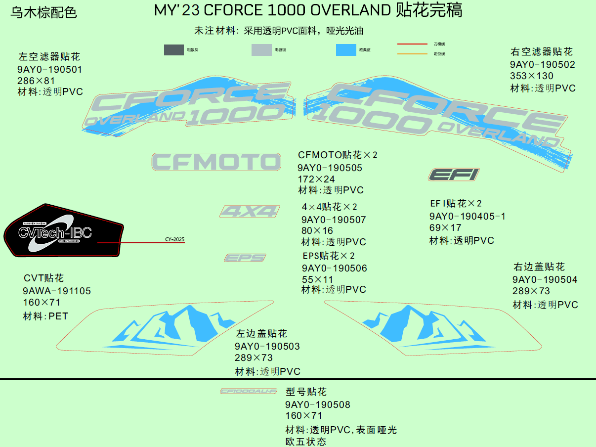 DECAL,2023(GRANITE RIDGE)
