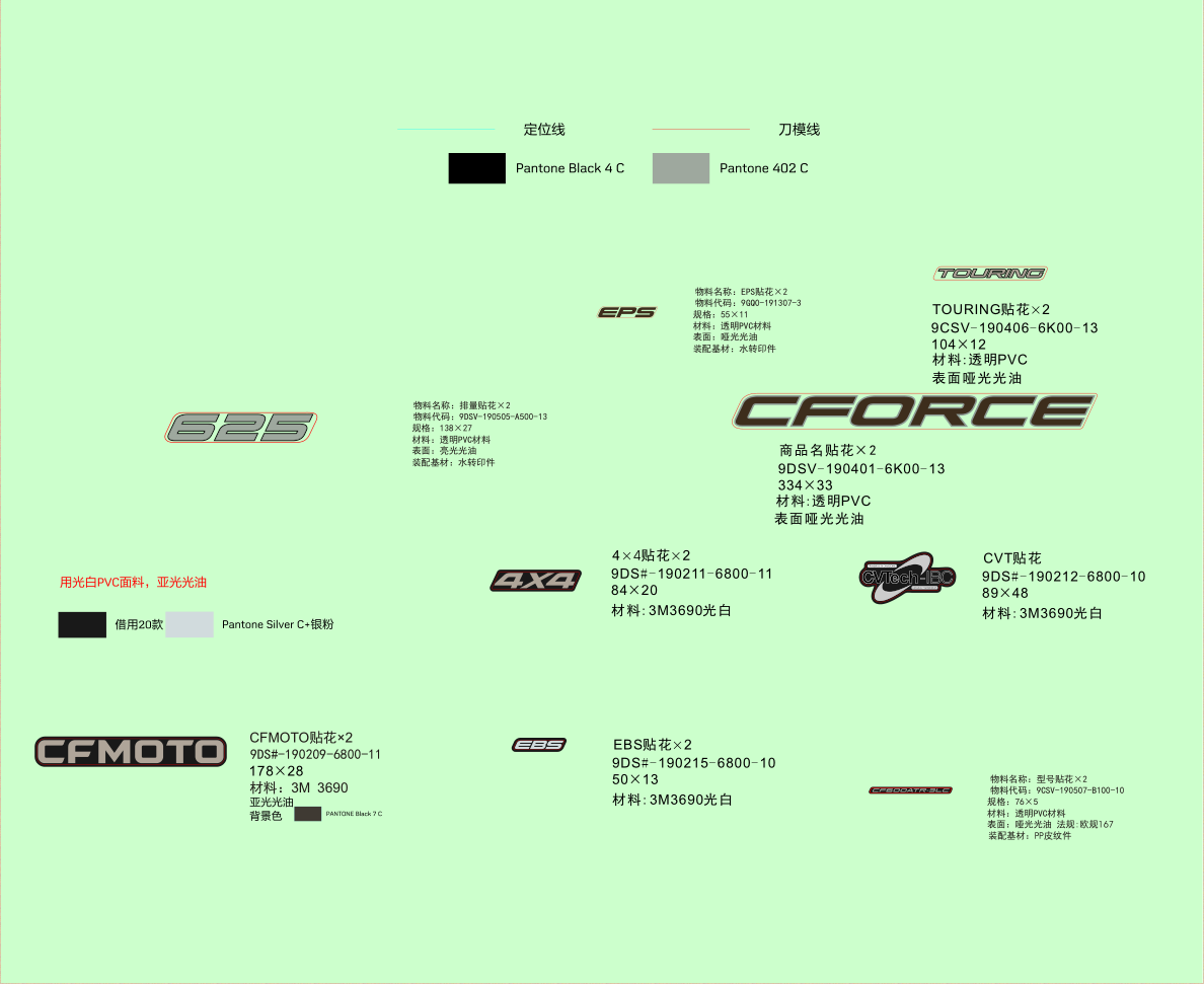 DECAL KITS(TRUE TIMBER CAMO)