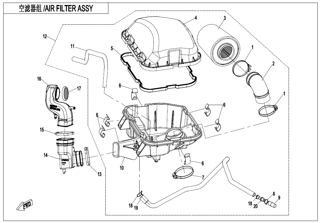 AIR FILTER ASSY