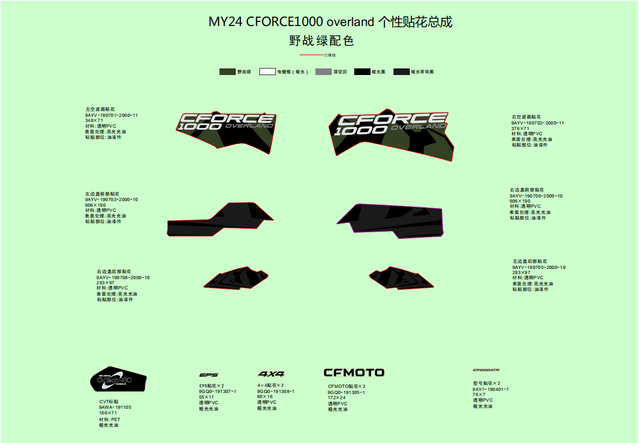 DECAL,2024(TACTICAL GREEN)