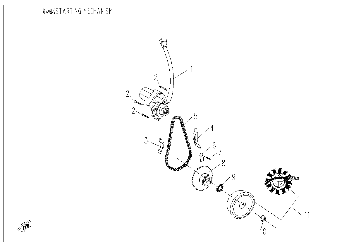 STARTING MECHANISM