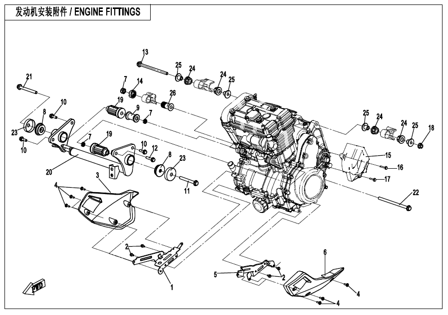 ENGINE FITTINGS