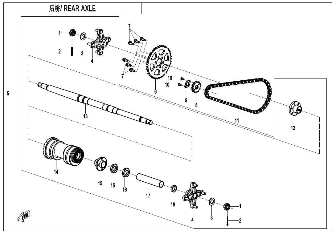 REAR AXLE