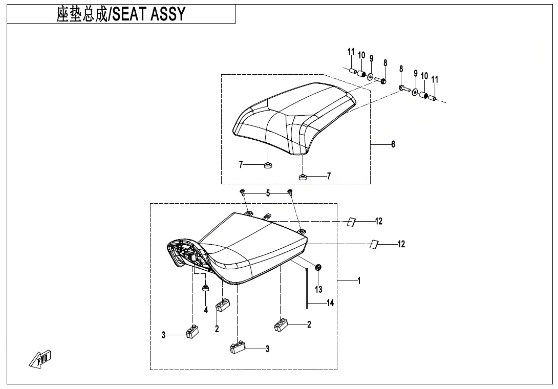 SEAT ASSY(HEATING FUNCTION)
