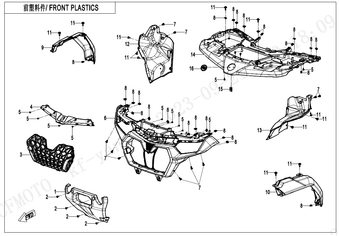 FRONT PLASTICS