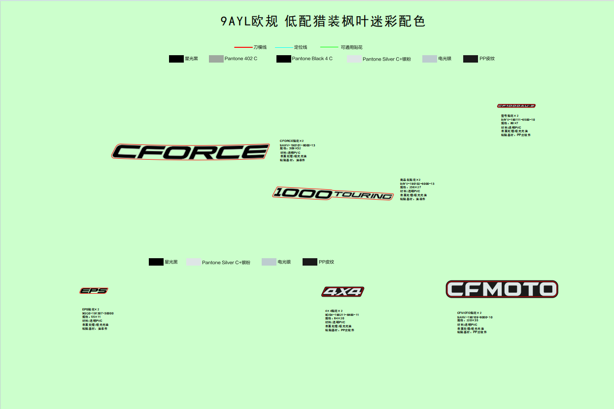 DECAL(TRUE TIMBER CAMO)
