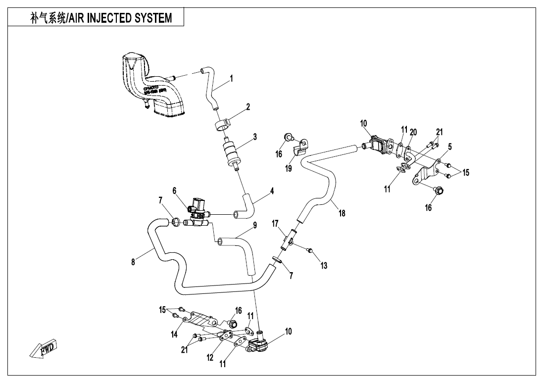 AIR INJECTED SYSTEM