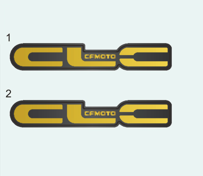 FUEL TANK LABEL