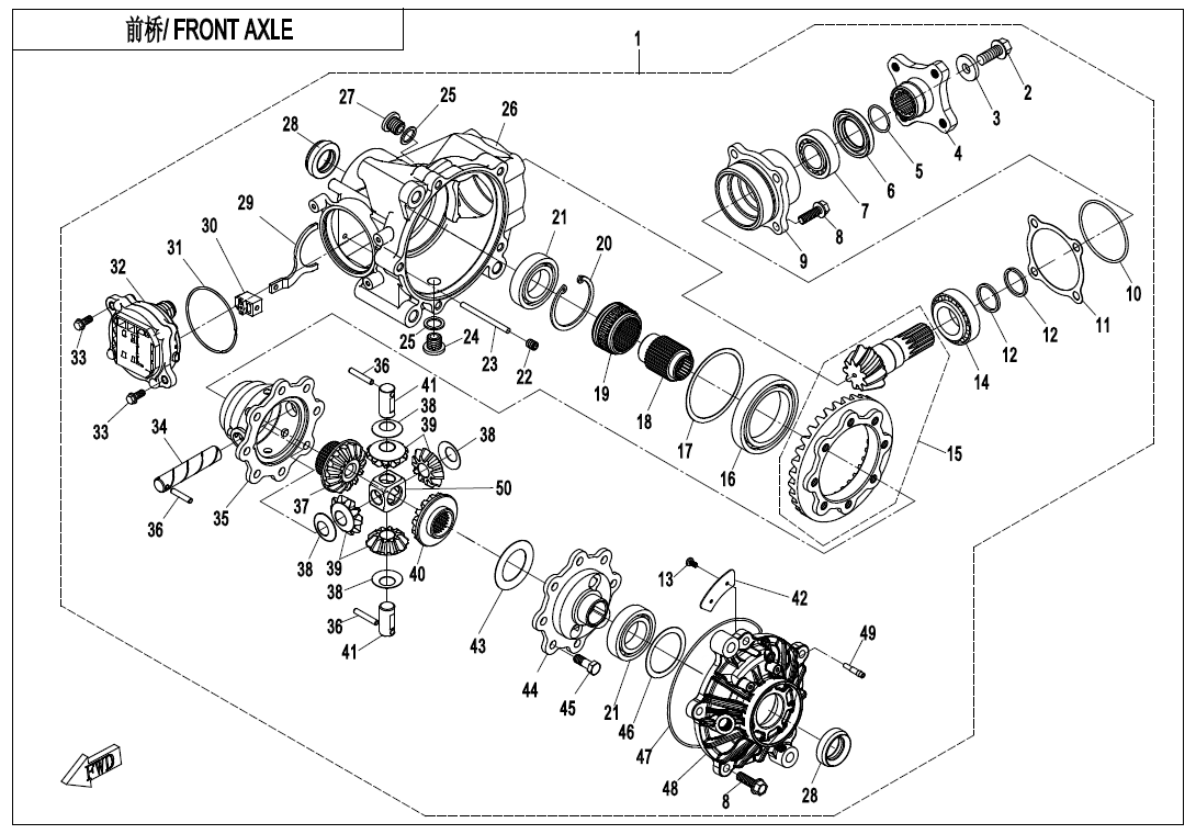 FRONT AXLE