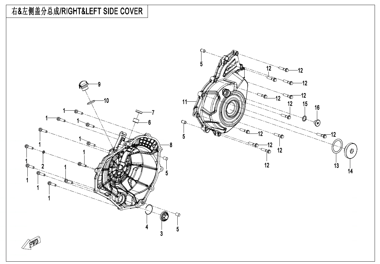 LEFT@^ RIGHT SIDE COVER