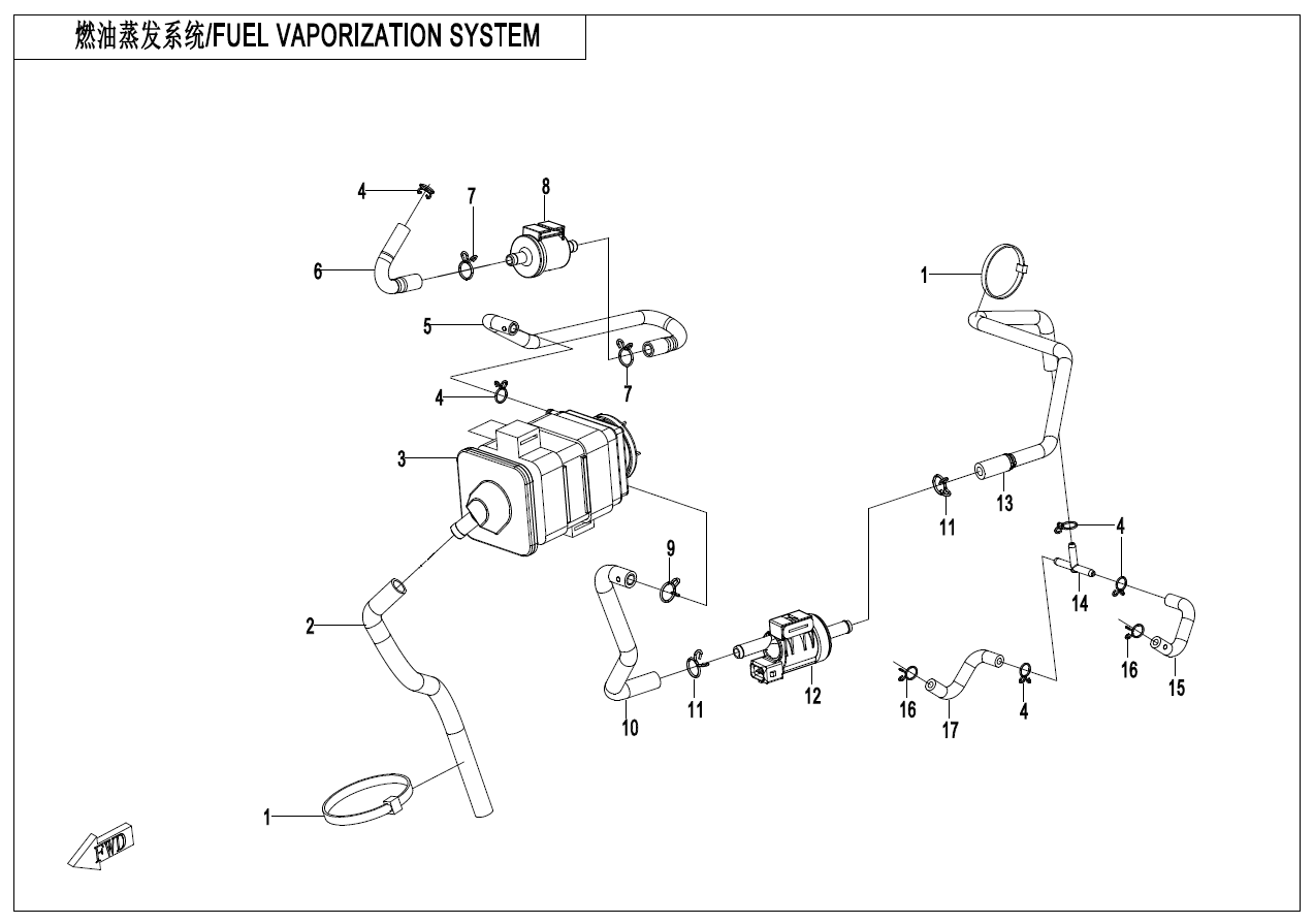 FUEL VAPORIZATION SYSTEM