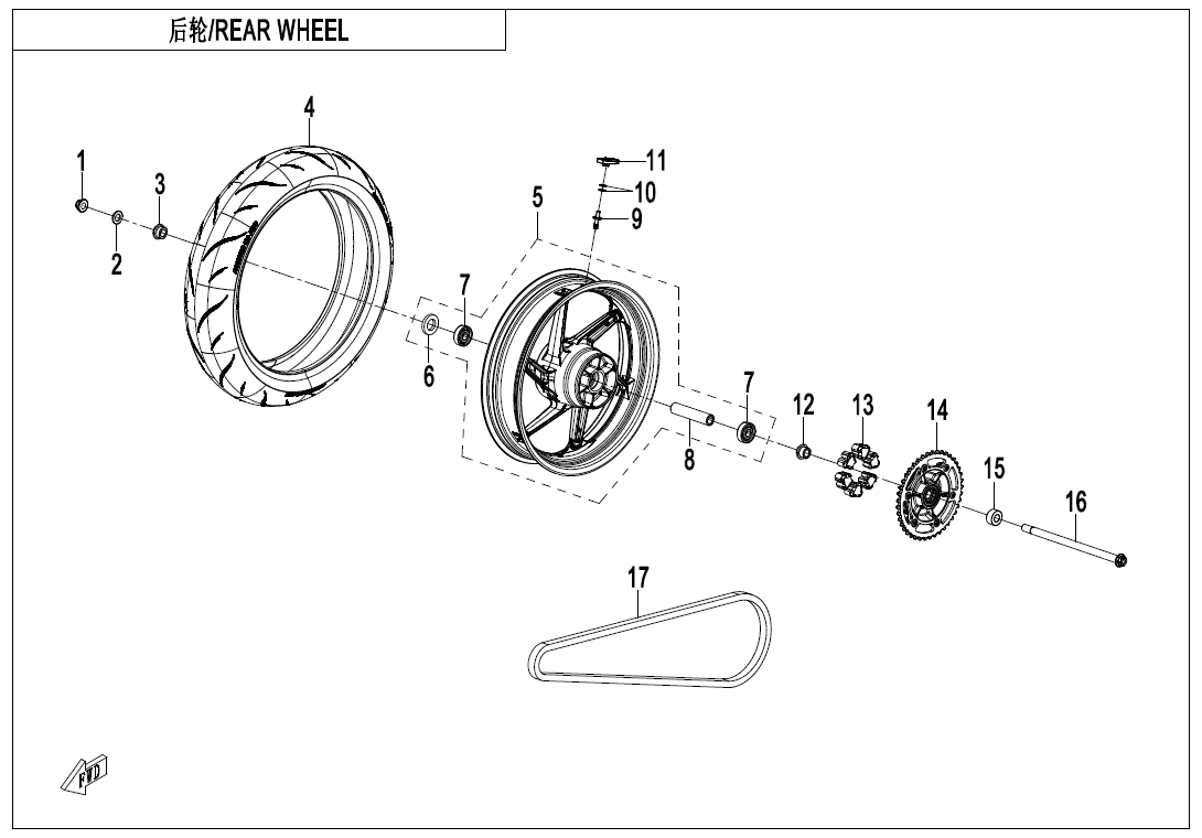 REAR WHEEL