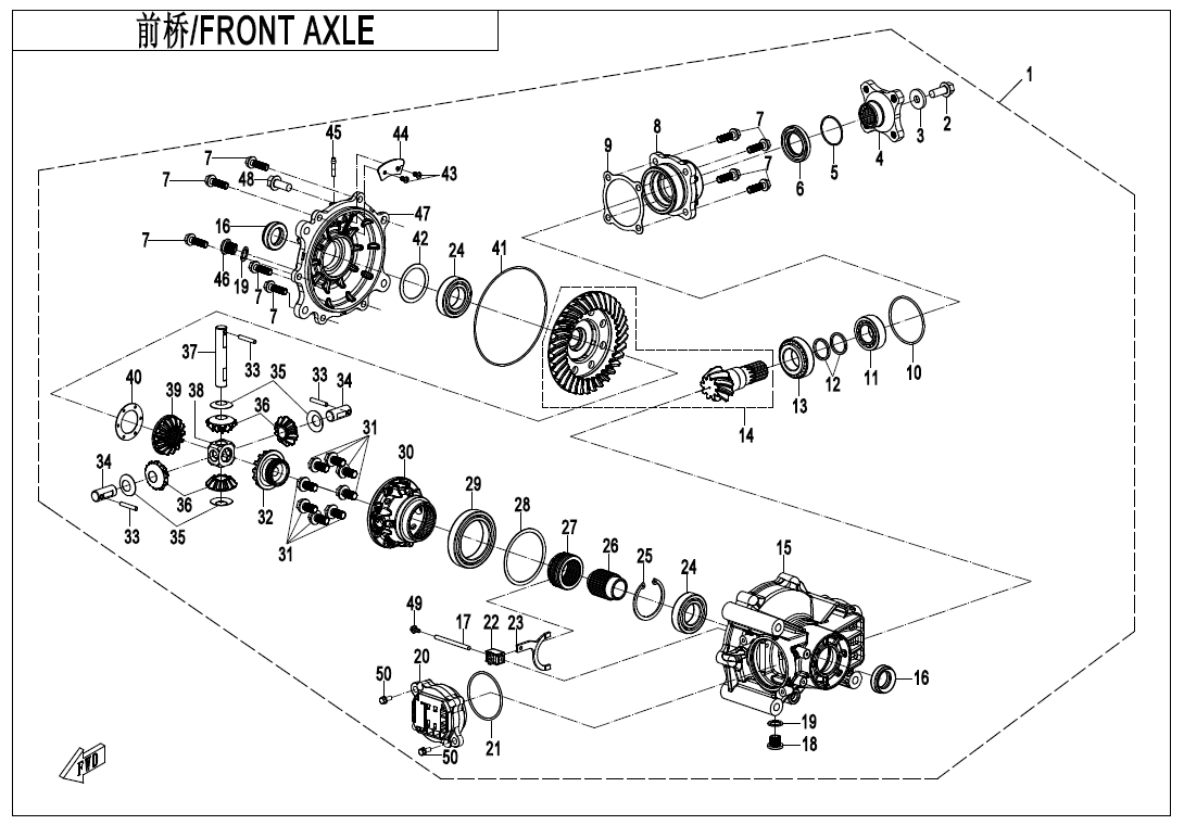 FRONT AXLE