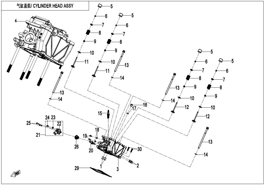 CYLINDER HEAD ASSY
