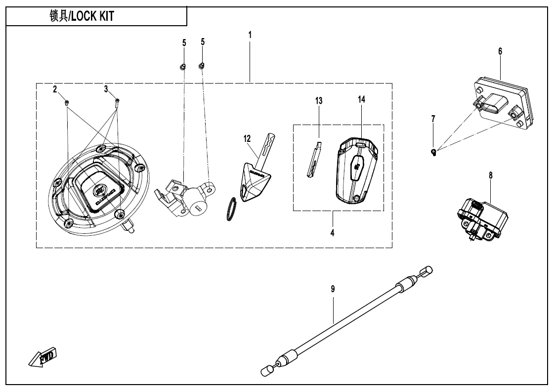 LOCK KIT(ADVANCED)