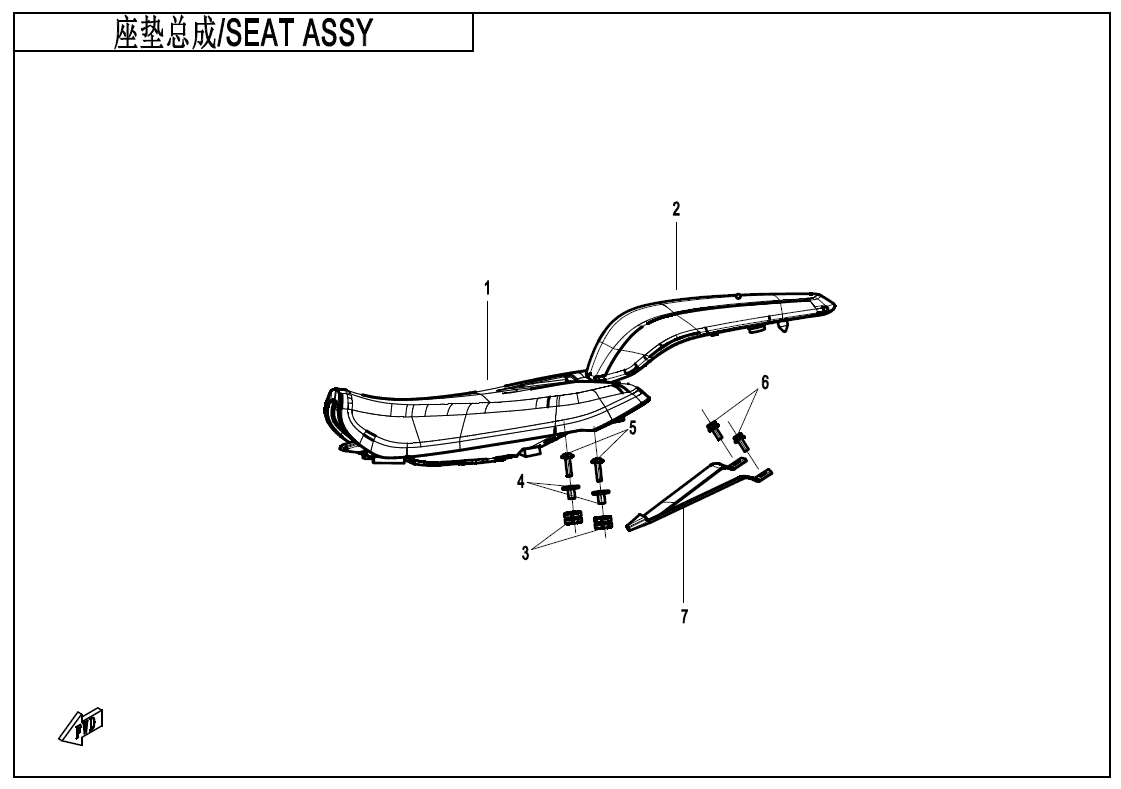 SEAT ASSY