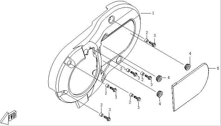 LEFT SIDE COVER ASSY