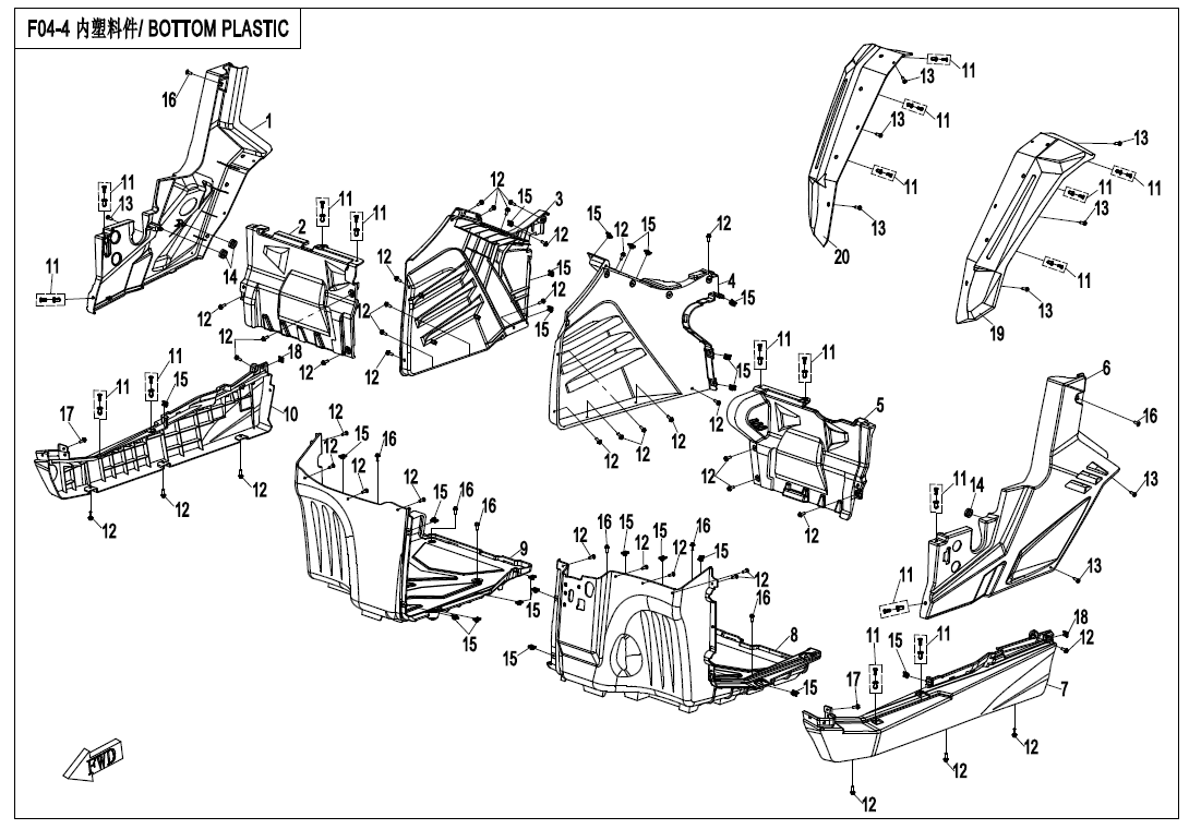 BOTTOM PLASTICS